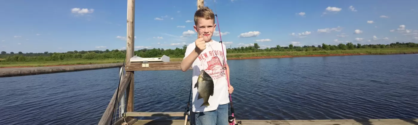 Fishing at Whispering Pines